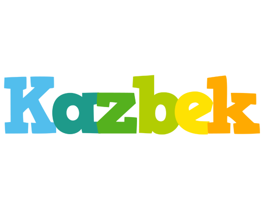 Kazbek rainbows logo