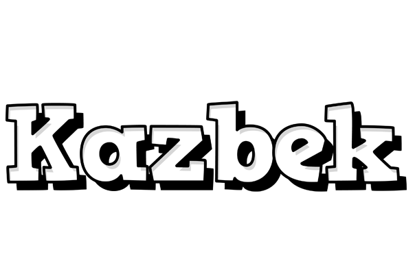 Kazbek snowing logo