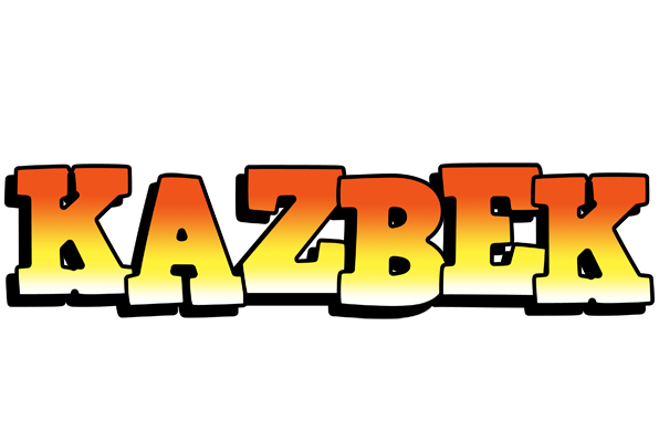 Kazbek sunset logo