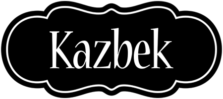Kazbek welcome logo