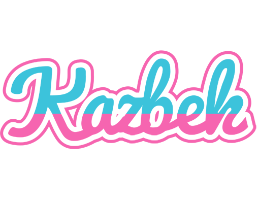 Kazbek woman logo