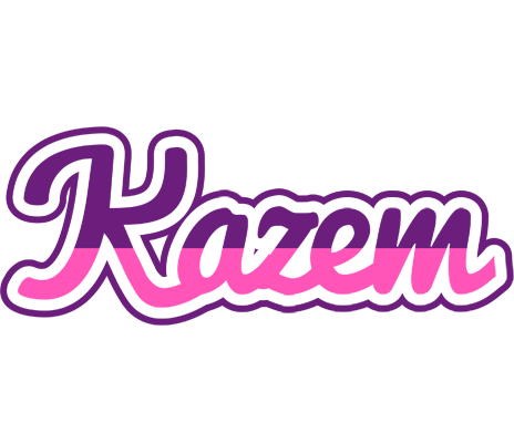 Kazem cheerful logo