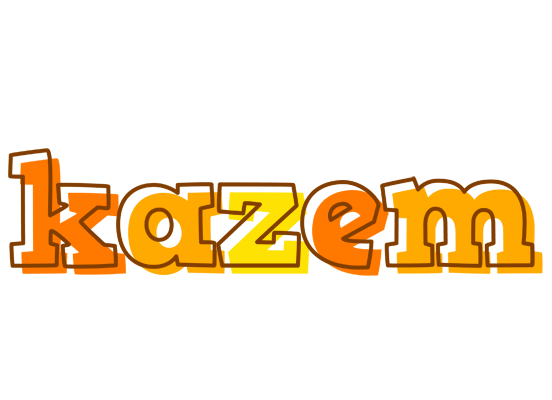 Kazem desert logo