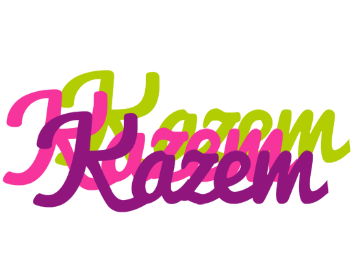 Kazem flowers logo