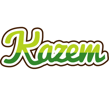 Kazem golfing logo