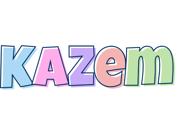 Kazem pastel logo