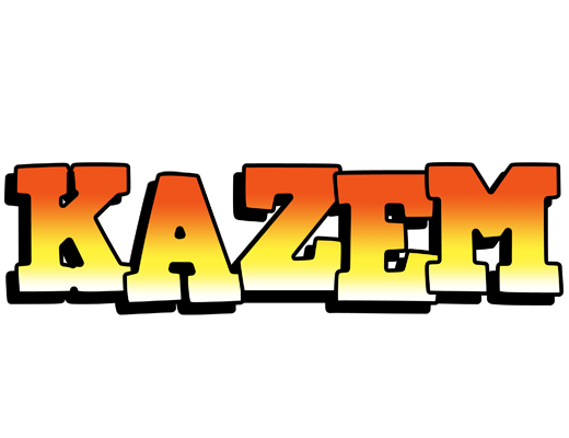 Kazem sunset logo