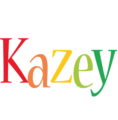 Kazey birthday logo