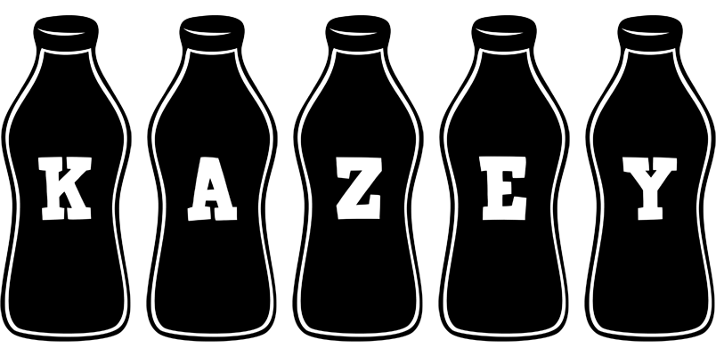 Kazey bottle logo