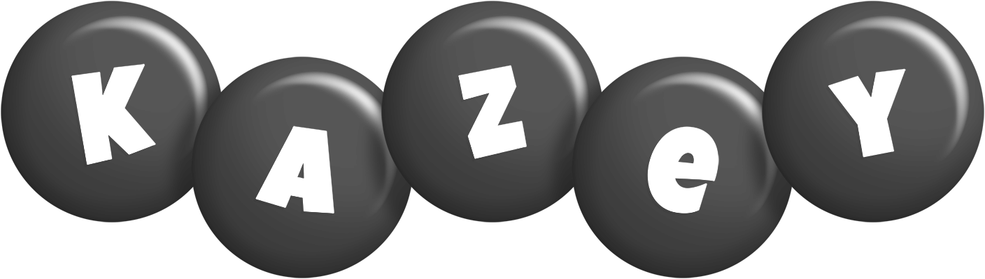 Kazey candy-black logo