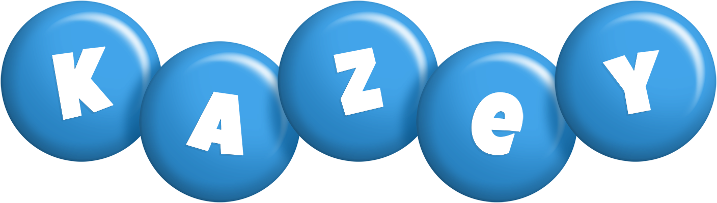 Kazey candy-blue logo