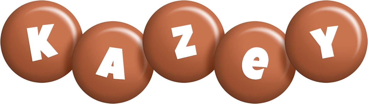 Kazey candy-brown logo