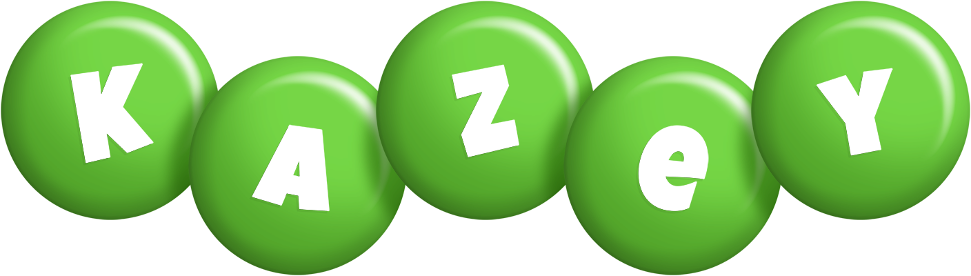 Kazey candy-green logo
