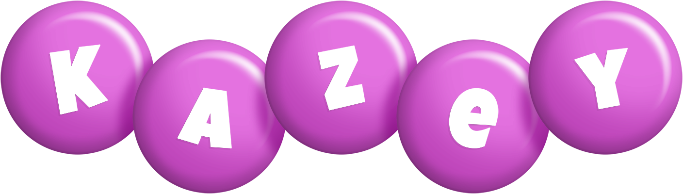 Kazey candy-purple logo