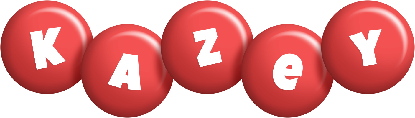 Kazey candy-red logo