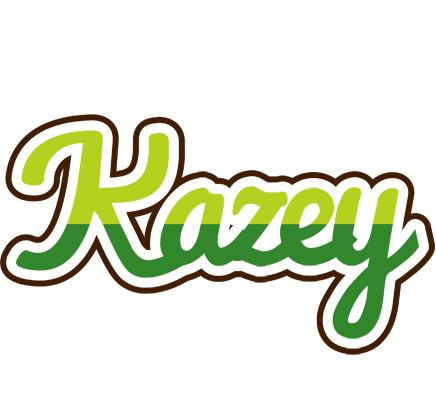 Kazey golfing logo