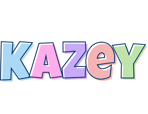 Kazey pastel logo