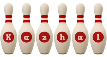 Kazhal bowling-pin logo