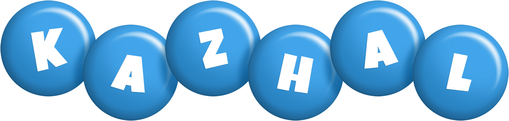 Kazhal candy-blue logo