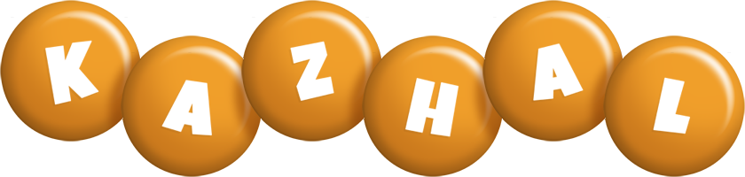 Kazhal candy-orange logo