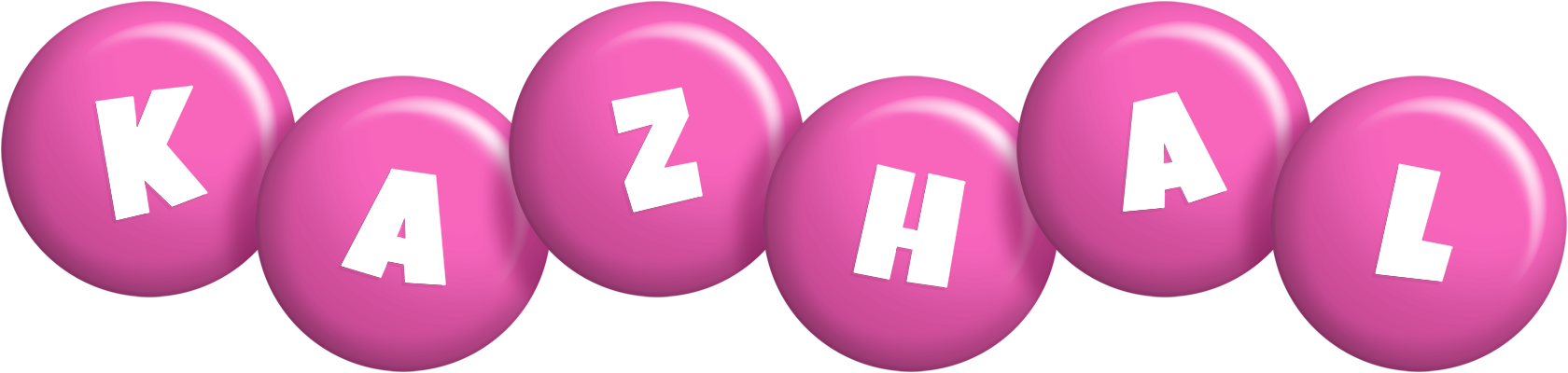 Kazhal candy-pink logo