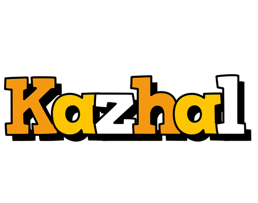 Kazhal cartoon logo