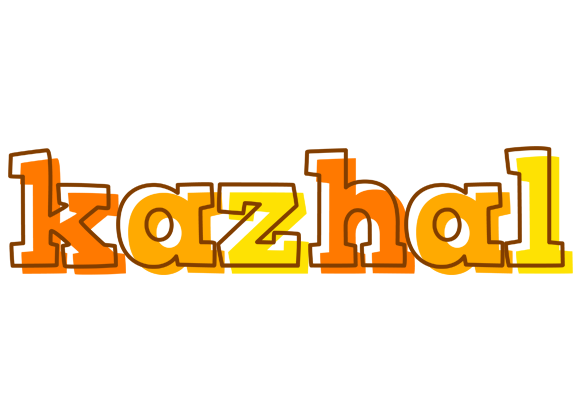 Kazhal desert logo
