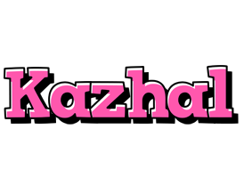 Kazhal girlish logo