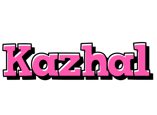 Kazhal girlish logo