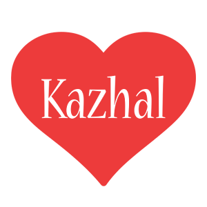 Kazhal love logo