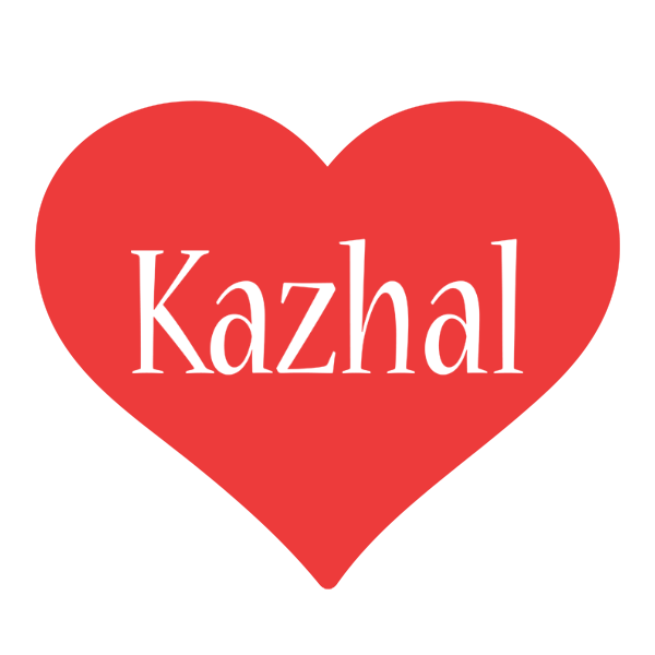 Kazhal love logo