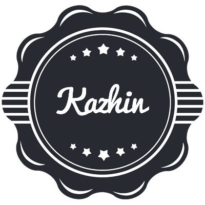Kazhin badge logo