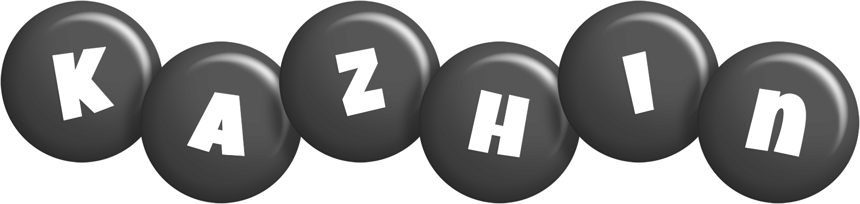 Kazhin candy-black logo