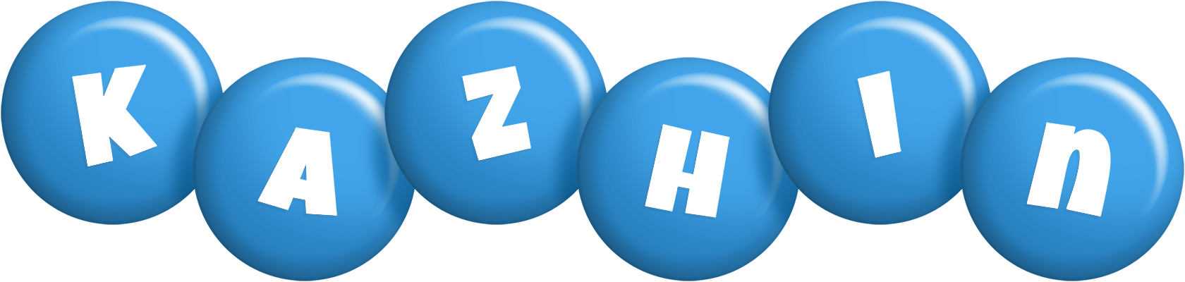 Kazhin candy-blue logo