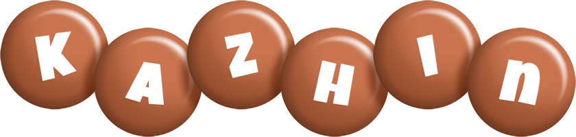 Kazhin candy-brown logo