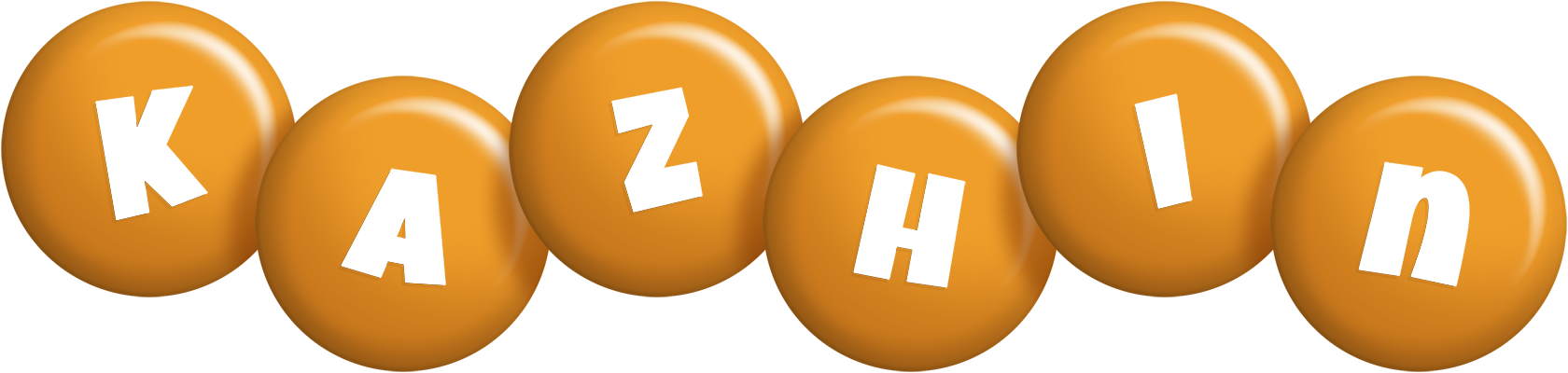 Kazhin candy-orange logo