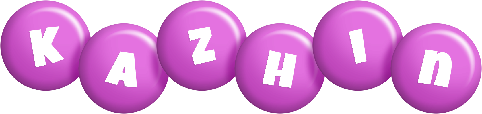 Kazhin candy-purple logo