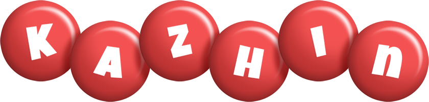 Kazhin candy-red logo