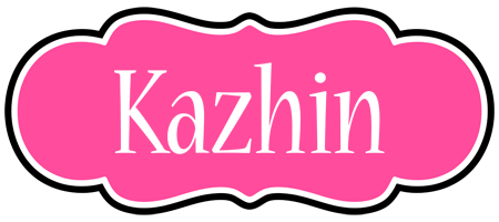 Kazhin invitation logo