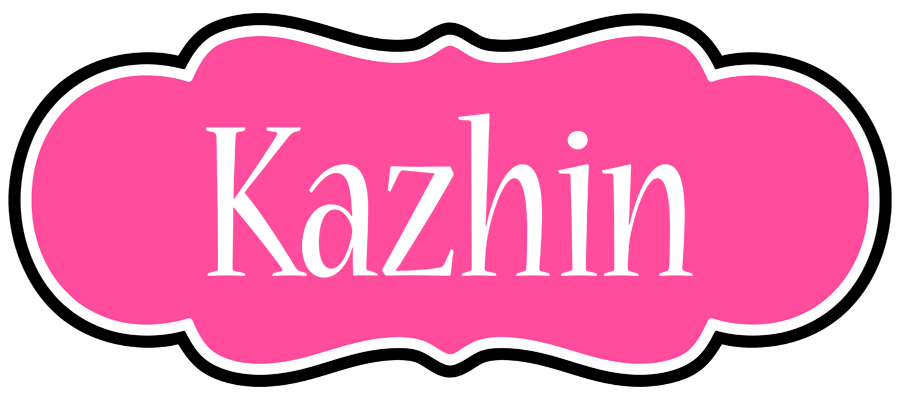 Kazhin invitation logo