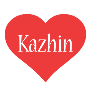 Kazhin love logo