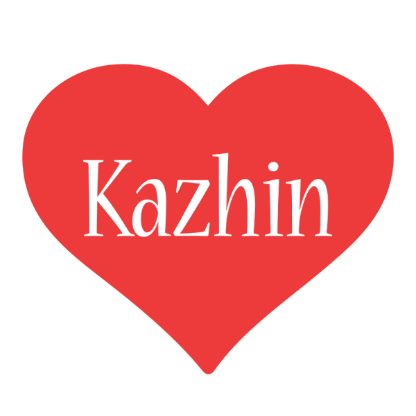 Kazhin love logo