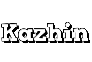 Kazhin snowing logo