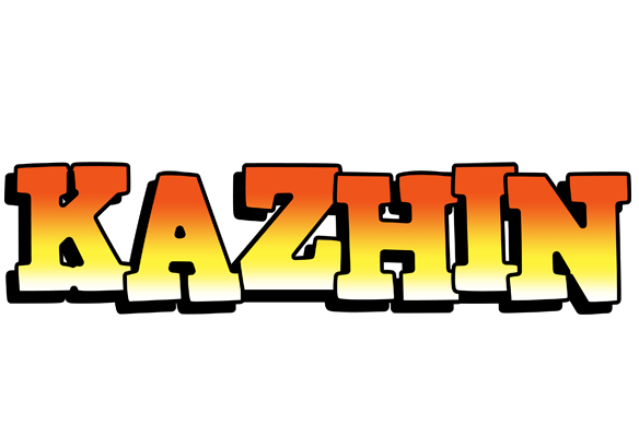 Kazhin sunset logo