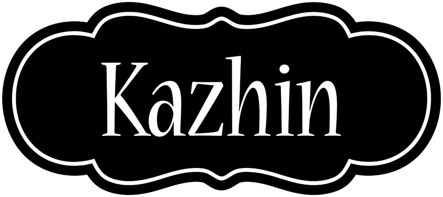 Kazhin welcome logo