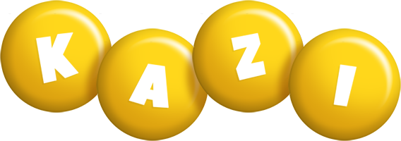 Kazi candy-yellow logo
