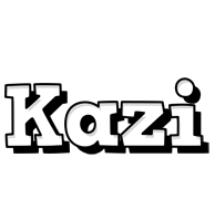 Kazi snowing logo