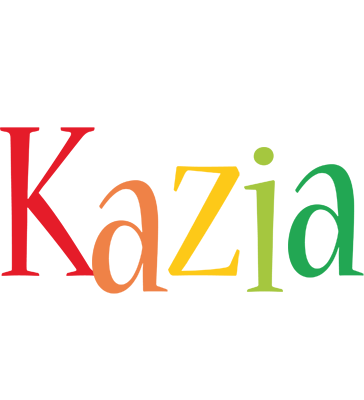 Kazia birthday logo