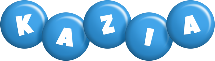 Kazia candy-blue logo