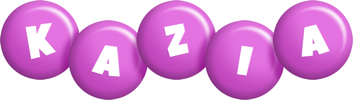 Kazia candy-purple logo